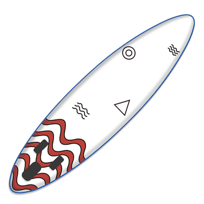Non Slip EVA Foam Deck Touring Sup Board Surfboard Paddle Board
